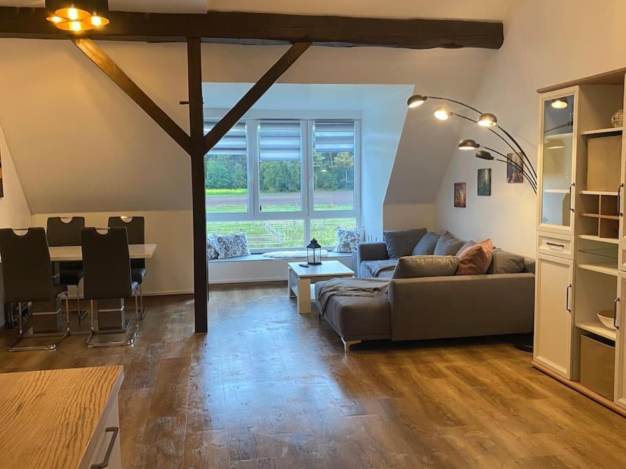 Wunderschoene Ferienwohnung Auf Dem Bauernhof Greven Eksteriør bilde