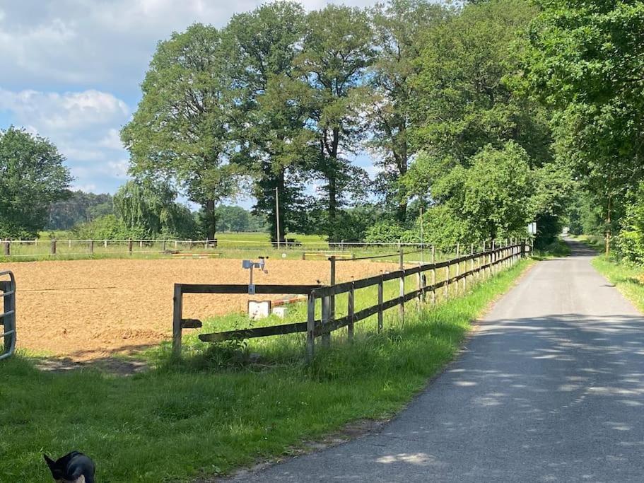 Wunderschoene Ferienwohnung Auf Dem Bauernhof Greven Eksteriør bilde