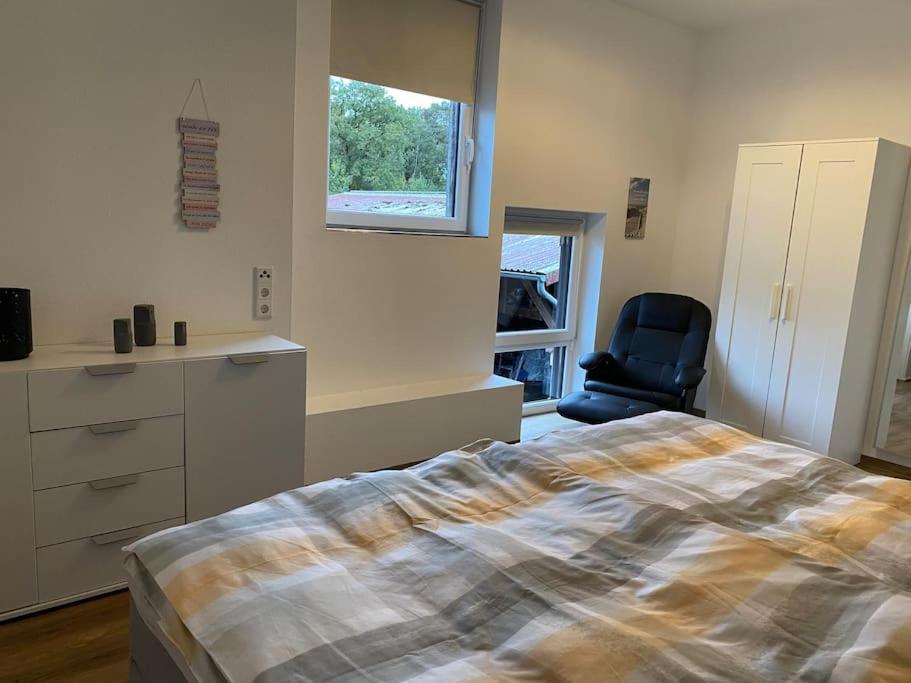 Wunderschoene Ferienwohnung Auf Dem Bauernhof Greven Eksteriør bilde