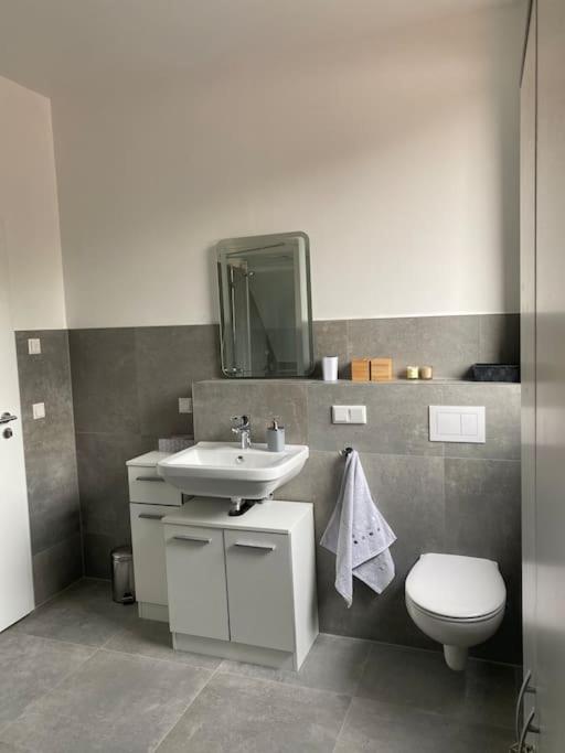 Wunderschoene Ferienwohnung Auf Dem Bauernhof Greven Eksteriør bilde