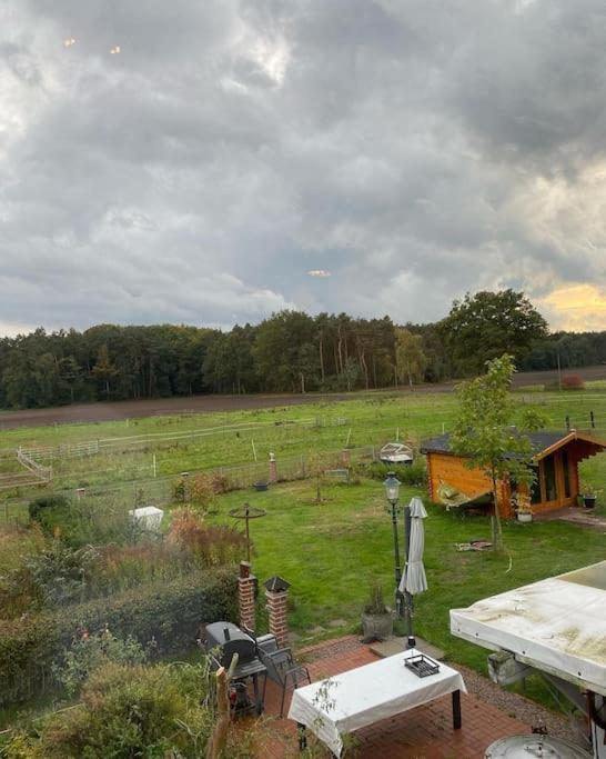 Wunderschoene Ferienwohnung Auf Dem Bauernhof Greven Eksteriør bilde