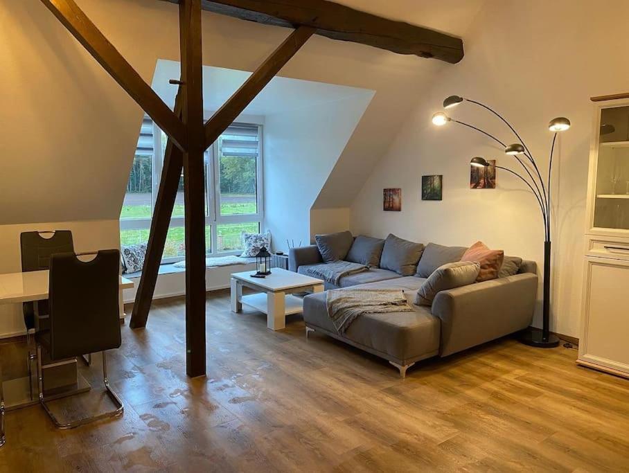 Wunderschoene Ferienwohnung Auf Dem Bauernhof Greven Eksteriør bilde